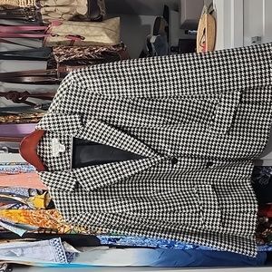 Black and White Worthington Blazer Plus Sized 20W